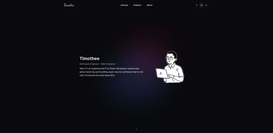 Personal Website (2024) - Ethereal Template