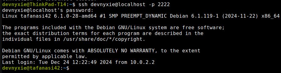 SSH Connection