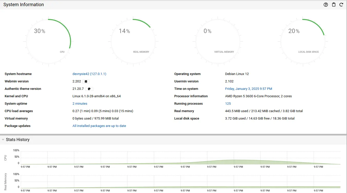 Webmin 1